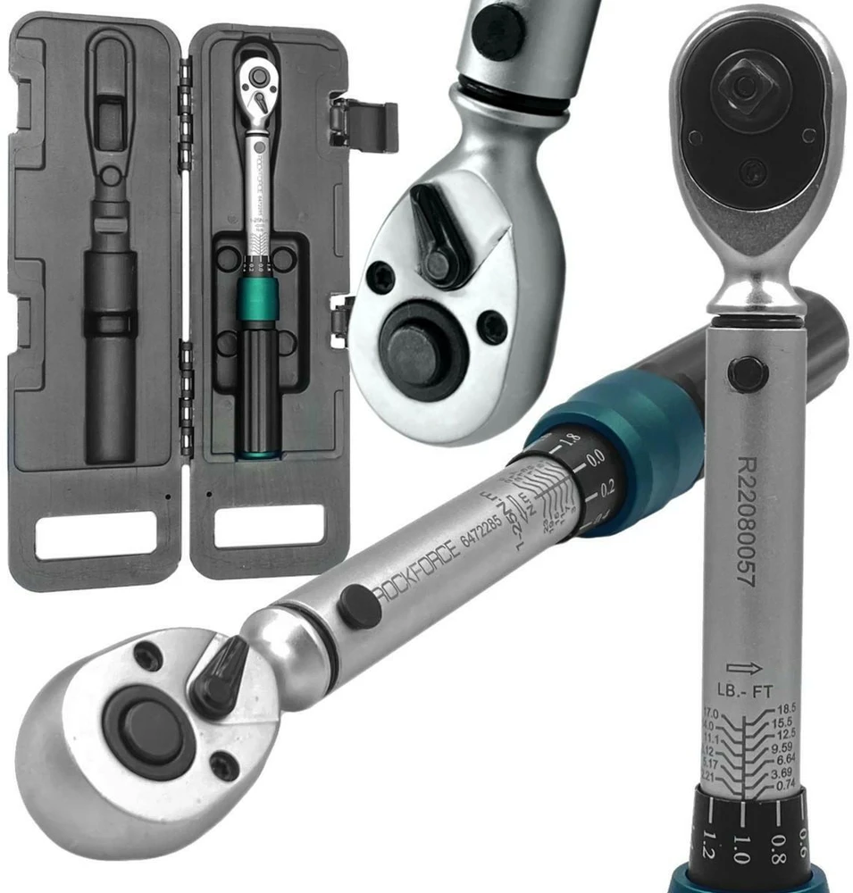 Rockforce Wmc ROCKFORCE DINAMOMETRINIS RAKTAS 1/4″ 1-25Nm PREMIUM