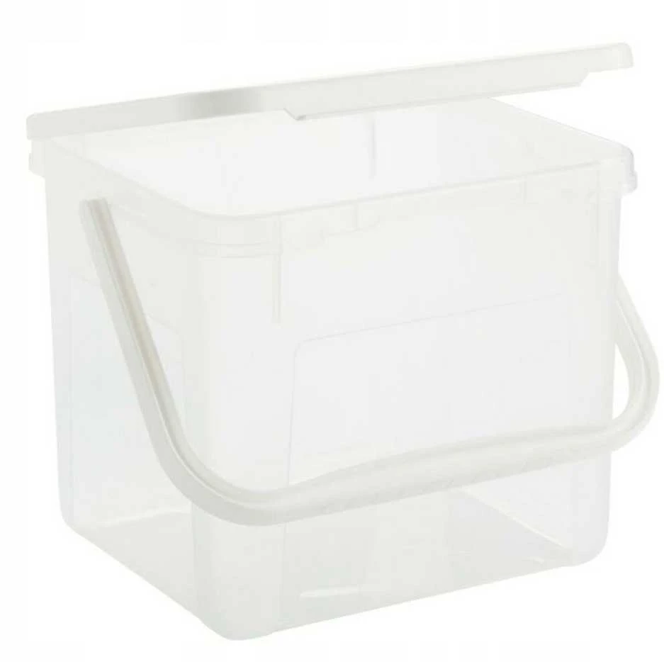 Ploviklio Indas - ROTHO Basic 4.5L Baltas/Permatomas