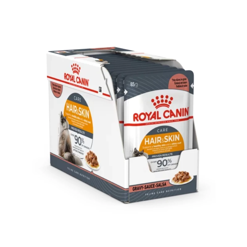 Royal Canin Intense Beauty 85g konservuotas pašaras katėms maišelyje