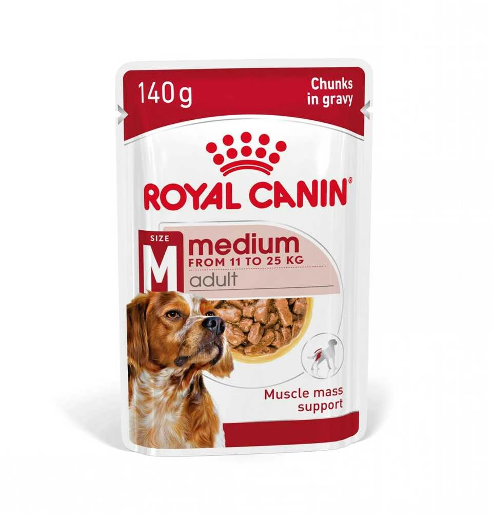 SHN Dog Medium Adult Gravy 10x140 g