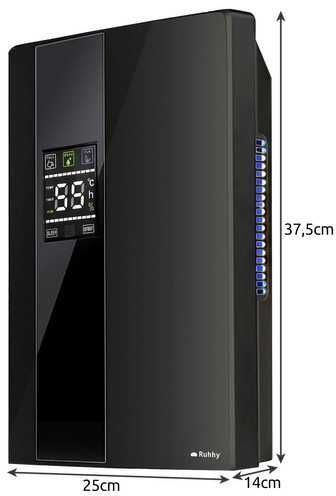 Elektrinis drėgmės surinkėjas ir oro sausintuvas Ruhhy 21847, 90 W