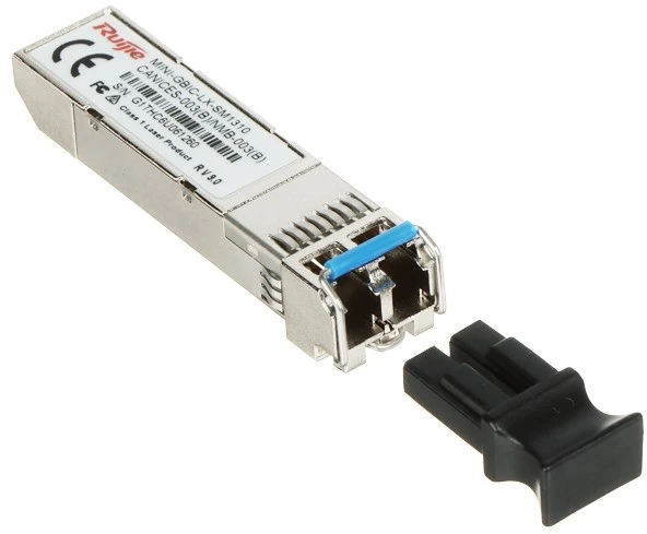 Usorteret Ruijie Networks MINI-GBIC-LX-SM1310 tinklo siųstuvų-imtuvų modulis Optinis pluoštas 1000 Mbit/ai SFP