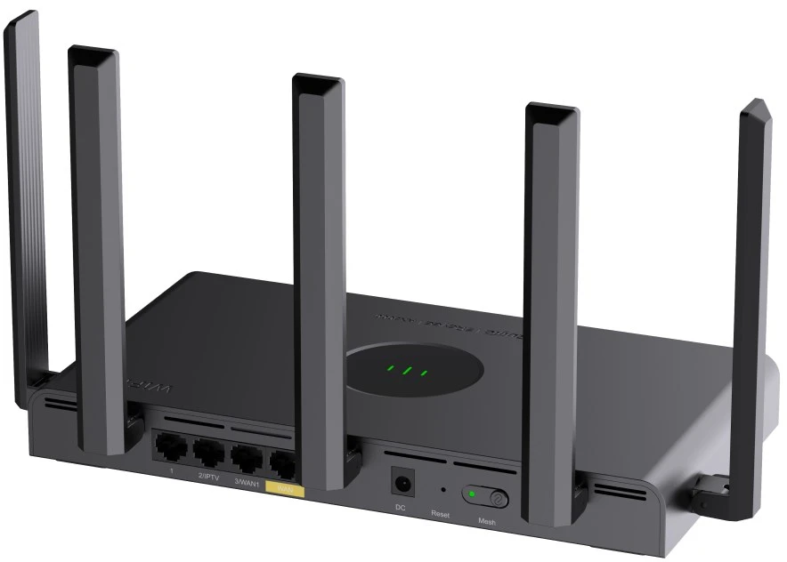 Ruijie MARŠRUTIZATORIUS RG-EW3000GXPRO Wi-Fi 6, 2.4 GHz, 5 GHz 574 Mbps + 2402 Mbps REYEE