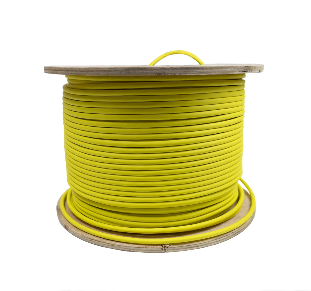 S/FTP CAT7 PNI SF07 kabelis, 10Gbps, 1000MHz, internetui ir stebėjimo sistemoms, 305m ritė, varinis