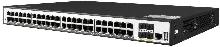 Šakotuvas BCS BCS-SP48G-4SFP-M tinklo komutatorius Valdomas Gigabit Ethernet (10/100/1000) Maitinimas per Eternetą (PoE) 1U