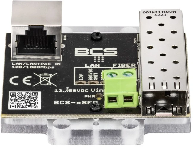 BCS BCS-XSFP tinklo medijos keitiklis Vidinis 1000 Mbit/ai