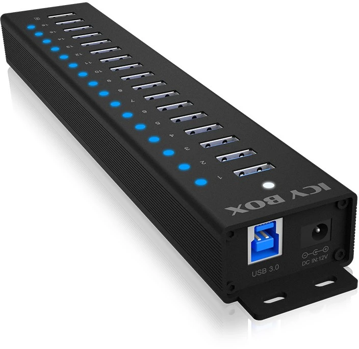 RaidSonic ICY BOX IB-HUB1717-U3 stebulė