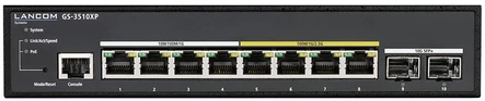 Šakotuvas Tinklo Įranga - LANCOM GS-3510XP 8-Port Switch 68Gbps PoE 130W