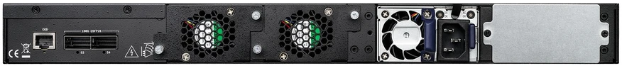 Šakotuvas Carruzzo LANCOM XS-4554YUP Valdomas L3 10G Ethernet (100/1000/10000) Maitinimas per Eternetą (PoE) 1U Juoda