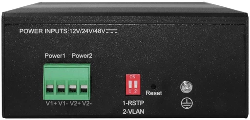 Šakotuvas Level One Carruzzo LevelOne IGS-2110 tinklo komutatorius Valdomas L2 Gigabit Ethernet (10/100/1000) Juoda