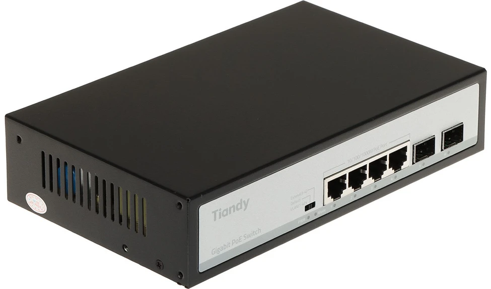 Šakotuvas Lancom „Carruzzo POE“ komutatorius TC-P3S06 SPEC: H/0402/AT/60 4 prievadų SFP TIANDY