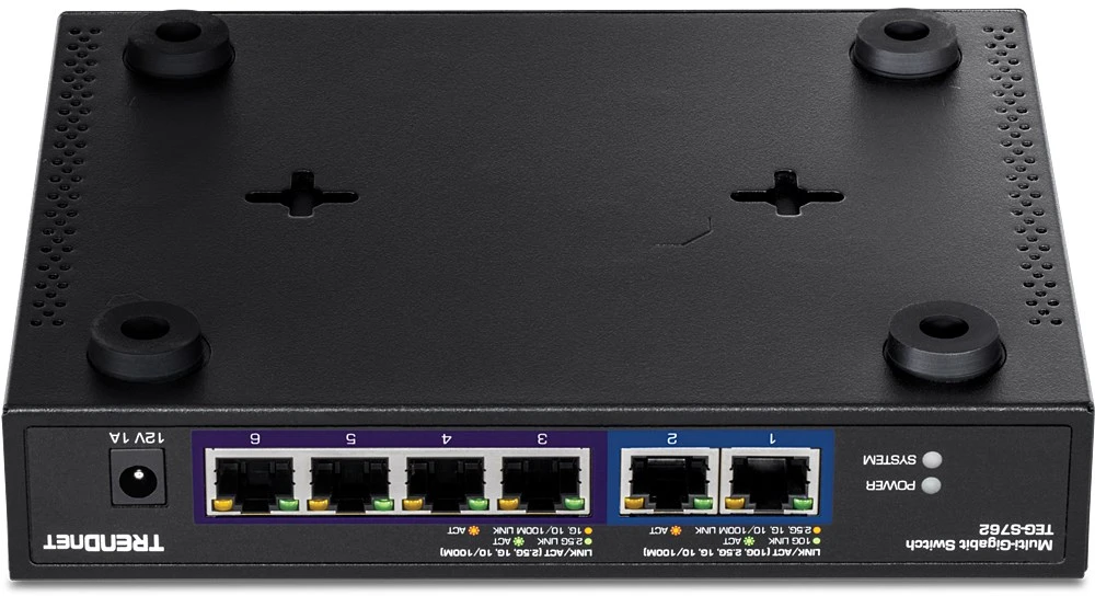 Šakotuvas Trendnet 6-PORT 10G SWITCH - .