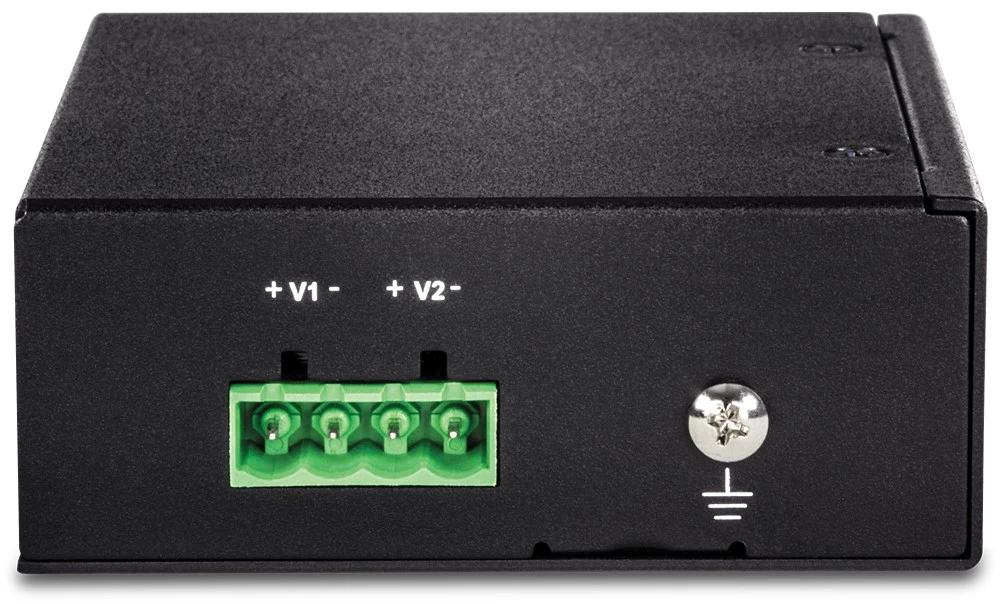 Šakotuvas Carruzzo Trendnet TI-PE50 tinklo komutatorius Ne-valdomas Fast Ethernet (10/100) Maitinimas per Eternetą (PoE) Juoda