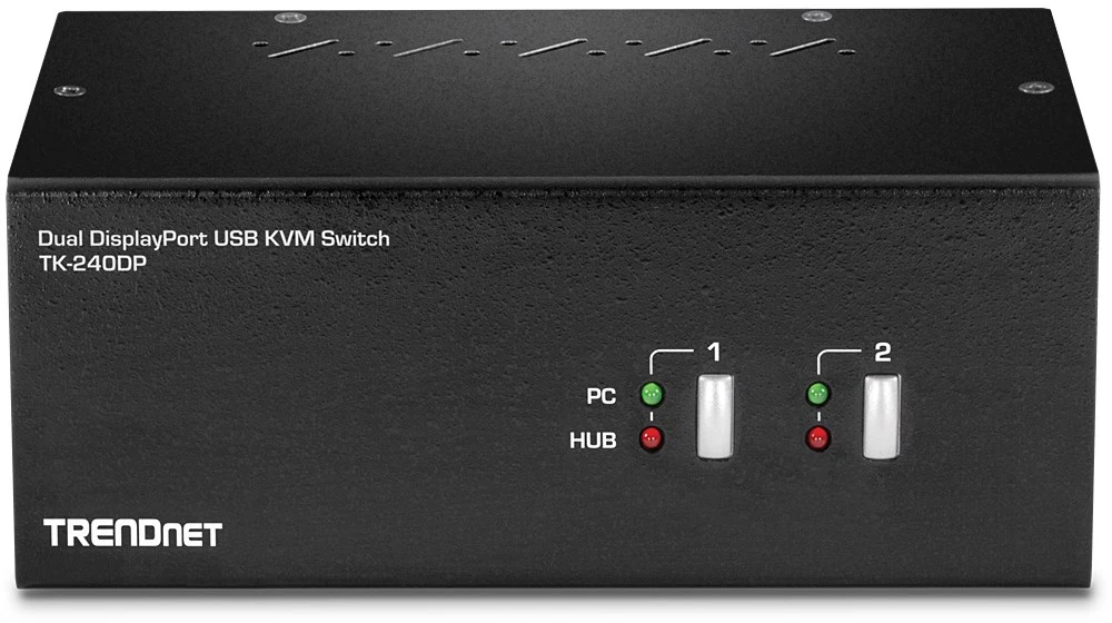 Carruzzo Trendnet TK-240DP KVM jungiklis Juoda