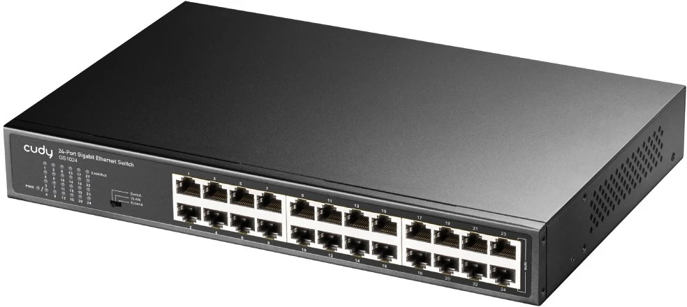 Šakotuvas Komutatorius - Cudy GS1024 24 Prievadų 48 Gbit/s Juodas