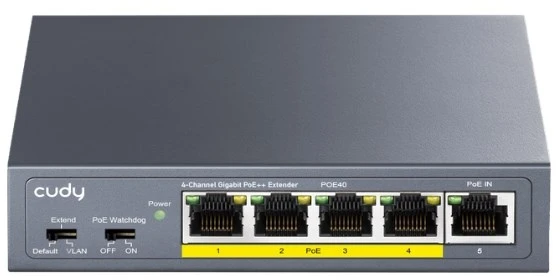Šakotuvas Cudy POE40 PoE adapteris Gigabitinis eternetas