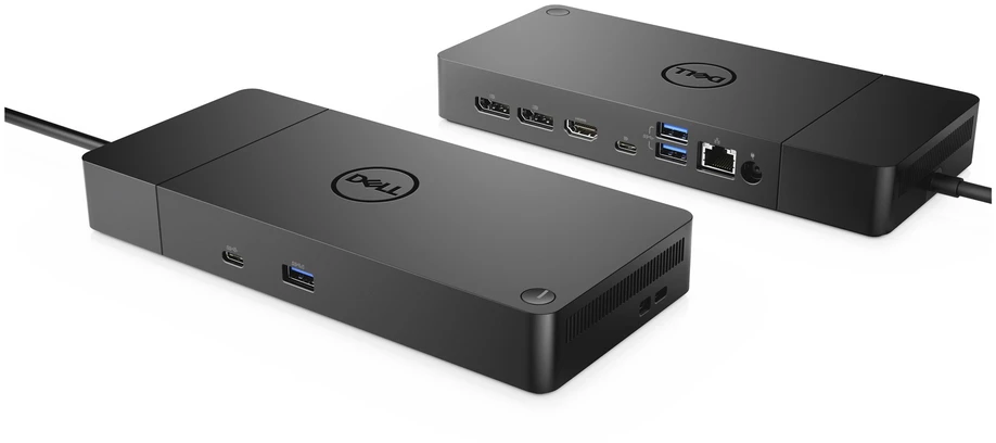 Šakotuvas DELL WD19S-130W Vielinis USB 3.2 Gen 2 (3.1 Gen 2) Type-C Juoda