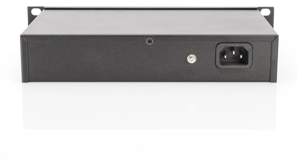 Šakotuvas Digitus DN-95331 tinklo komutatorius Valdomas L2+ Gigabit Ethernet (10/100/1000) Maitinimas per Eternetą (PoE) Juoda