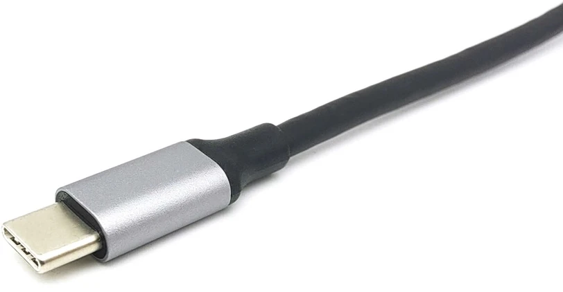 Equip 133483 knyginių kompiuterių dokas / jungčių replikatorius Vielinis USB 3.2 Gen 1 (3.1 Gen 1) Type-C Juoda, Pilka