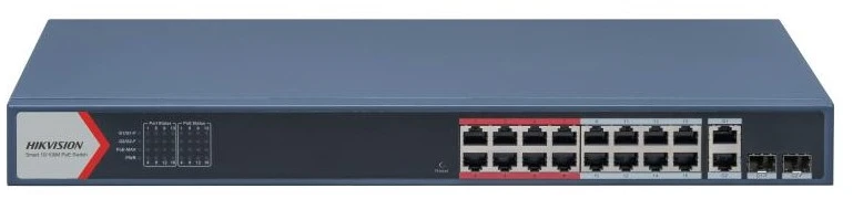 Šakotuvas DS-3E1318P-EI(B) Switch Hikvision