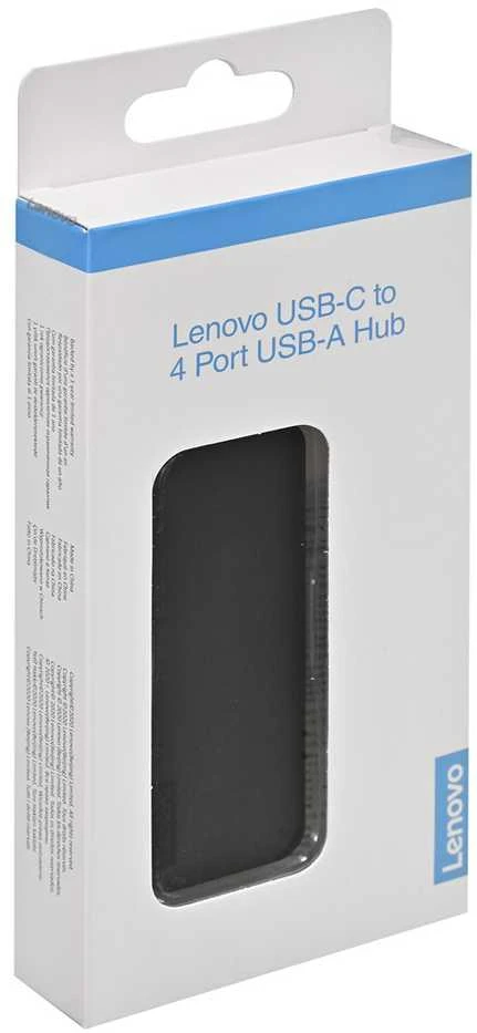 Lenovo | Priedai USB-C į 4 prievadų USB-A šakotuvas | Adapteriai | USB-C