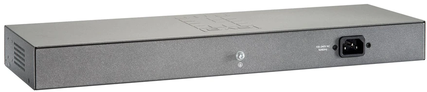 Šakotuvas Level One Lenovo LevelOne GSW-2457 tinklo komutatorius Ne-valdomas Gigabit Ethernet (10/100/1000) Juoda