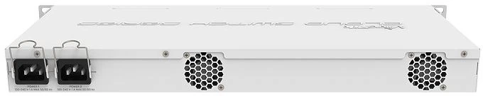 Šakotuvas Mikrotik CRS328-4C-20S-4S+RM tinklo komutatorius Valdomas L2/L3 1U Balta