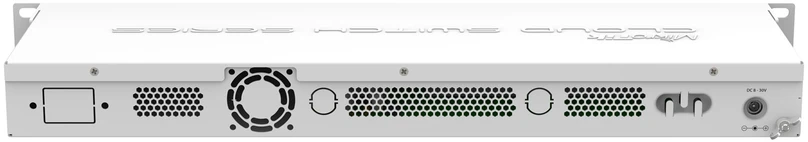 Šakotuvas Mikrotik CSS326-24G-2S+RM tinklo komutatorius Valdomas Gigabit Ethernet (10/100/1000) Maitinimas per Eternetą (PoE) 1U Balta