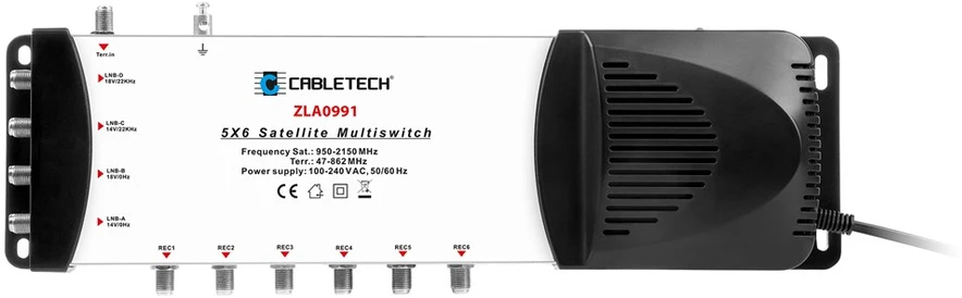 Cabletech 5x6 multiswitch