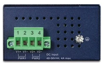 Šakotuvas PLANET IPOE-270-12V tinklo komutatorius Maitinimas per Eternetą (PoE) Mėlyna