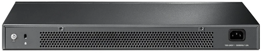 Šakotuvas TP-Link JetStream TL-SG3452 tinklo komutatorius Valdomas L2 Gigabit Ethernet (10/100/1000) 1U Juoda