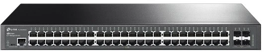 Tinklo Įranga - TP-Link SG3452X 48-Port 1Gbps Valdomas Jungiklis Juodas