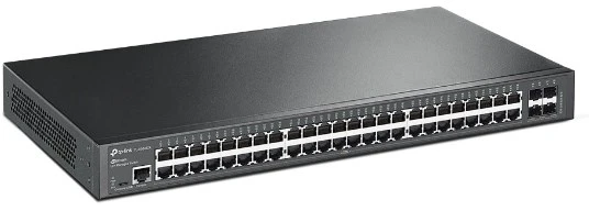 Tinklo Įranga - TP-Link SG3452X 48-Port 1Gbps Valdomas Jungiklis Juodas