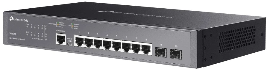 Šakotuvas JUNGIKLIS TL-SG3210 8 PRIEVADŲ SFP TP-LINK