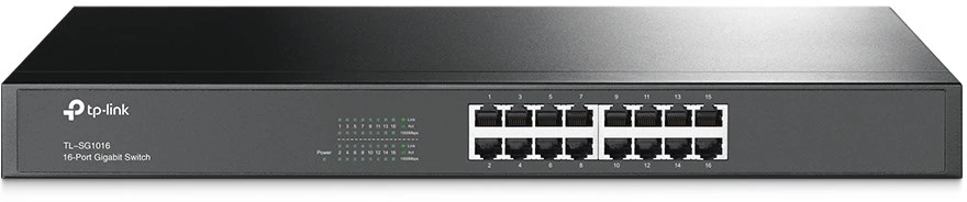 Šakotuvas TP-Link TL-SG1016 UNMANAGED PURE - GIGABIT SWITCH 16 10/100/1000M