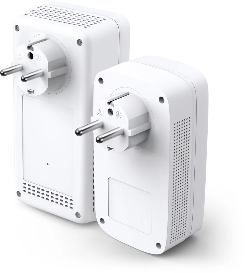 Šakotuvas TP-Link TL-WPA8631P KIT „PowerLine“ tinklo adapteris 300 Mbit/ai Ethernet LAN jungtis „Wi-Fi“ Balta 2 vnt