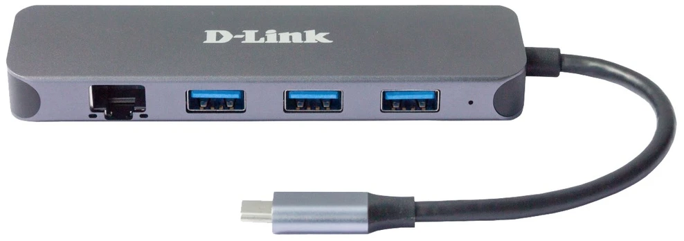 Tinklo Įranga - D-Link DUB-2334 Medijos Keitiklis 175x95x30mm Pilkas