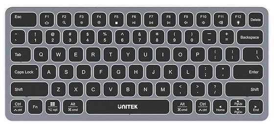 UNITEK D1092A HUB su klaviatūra 9in1 USB-C HDMI 4K PD 100W