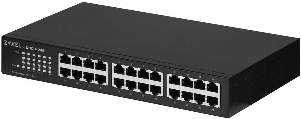 Šakotuvas ZYXEL GS1100-24E 24 PORT GIGABIT UNMANAGED SWITCH V3 (5Y WARRANTY)