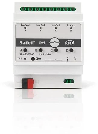 SAL SATEL KNX 4 kanalų perjungimo pavara KNX-SA41