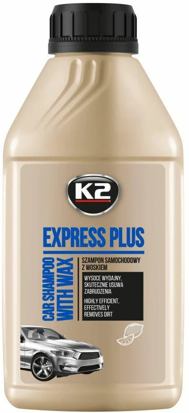 Melle K2 ŠAMPŪNAS SU KARNAUBO VAŠKU EXPRESS PLUS 500ML