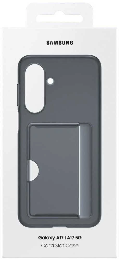 112803 Samsung Card Slot Dėklas skirtas Galaxy A17 juodos spalvos