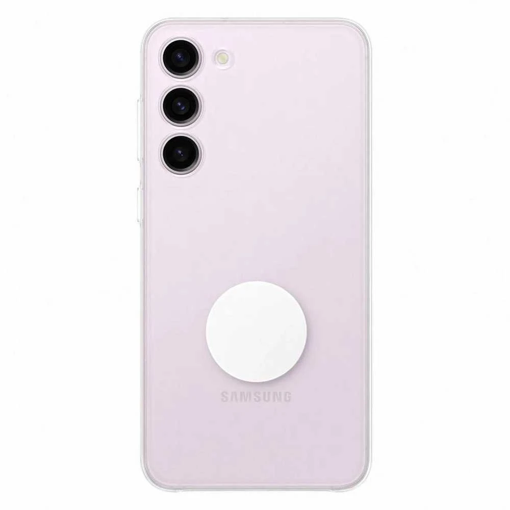 Skaidrus XS916CTE prietaisų dėklas Samsung Galaxy S23 Plus, skaidrus
