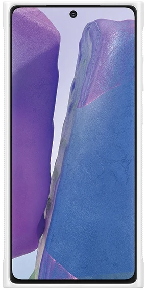 Dėklas Skaidrus apsauginis dangtelis, skirtas Samsung Galaxy Note 20 / Note 20 5G (Baltas)