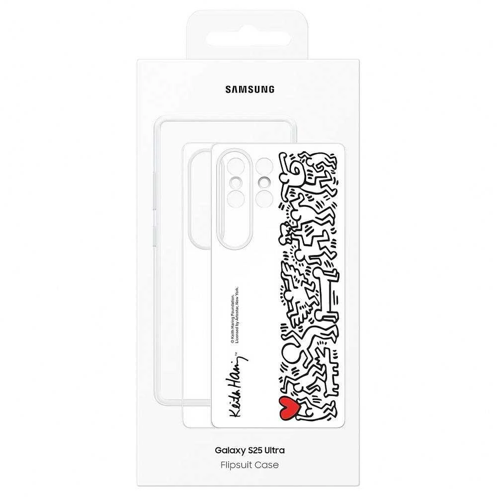 Dėklas MS938CWEGWW Flipsuit Case Samsung Galaxy S25 Ultra, Baltas