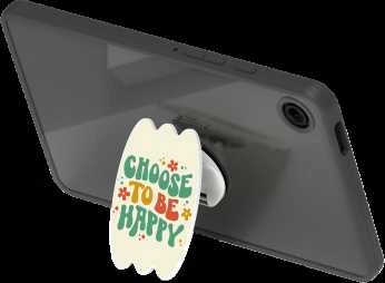 112803 Samsung FPX115AMBGW Tab A9 Hybrid Edge Cover with Finger Tok Transparent, Žalias