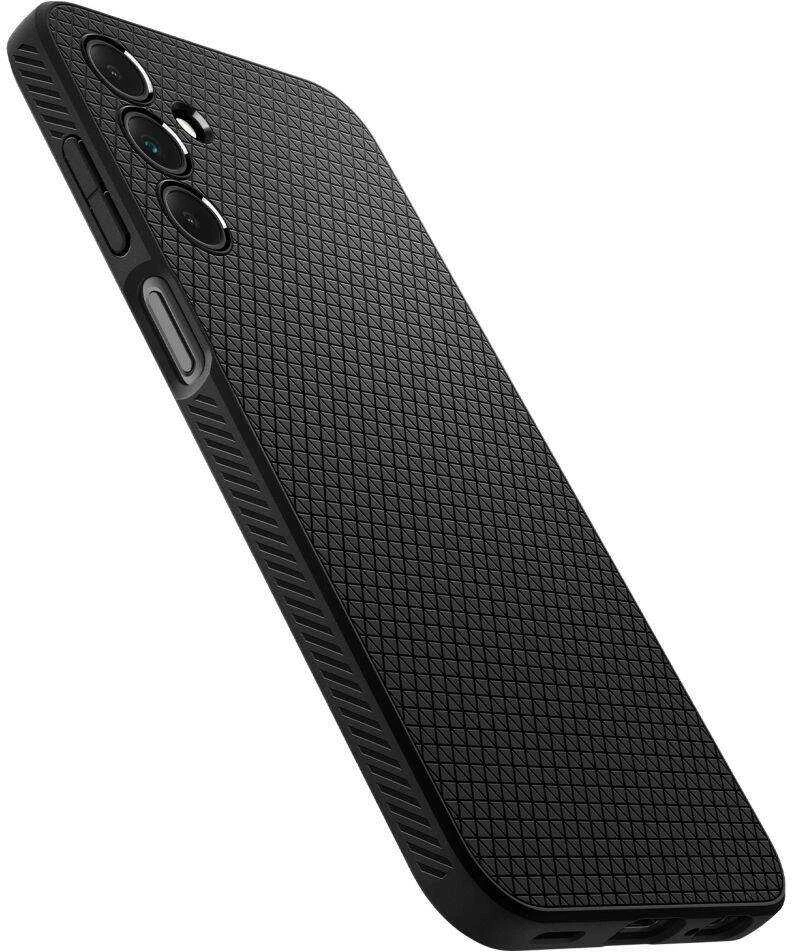 Spigen Liquid Air dėklas skirtas Samsung Galaxy A15 5G, spalva - Matte Black