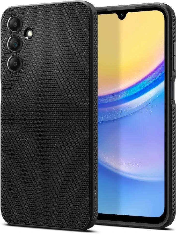 Spigen Liquid Air dėklas skirtas Samsung Galaxy A15 5G, spalva - Matte Black