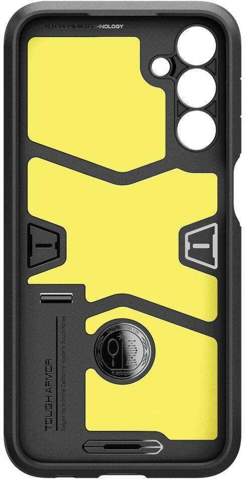 Spigen Tough Armor dėklas skirtas Samsung Galaxy A15 5G, spalva - Juoda