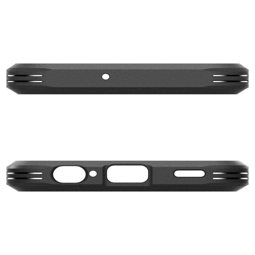 Spigen Tough Armor dėklas skirtas Samsung Galaxy A15 5G, spalva - Juoda